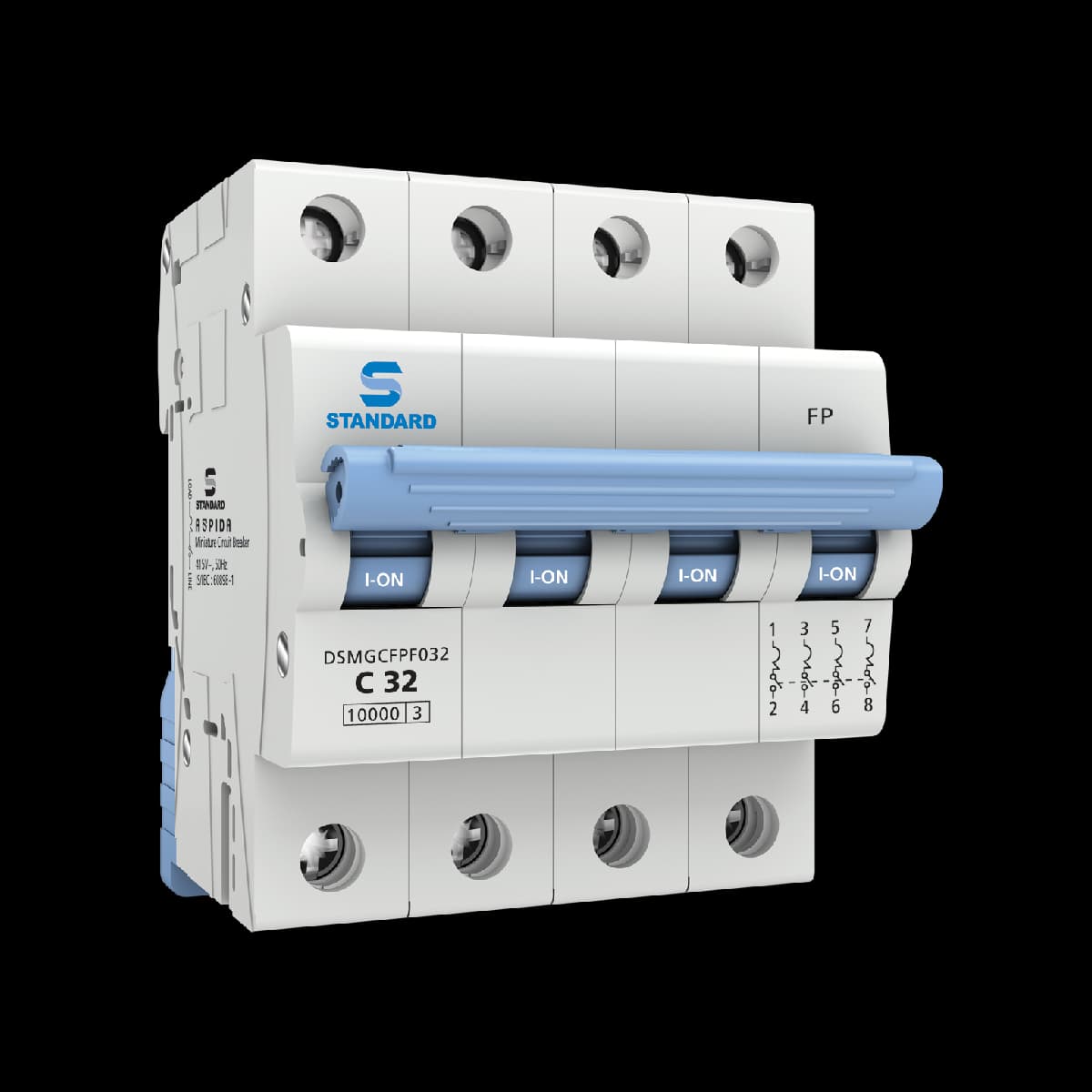 Standard heavy duty MCB and RCCB switchgear in Karuvanchal